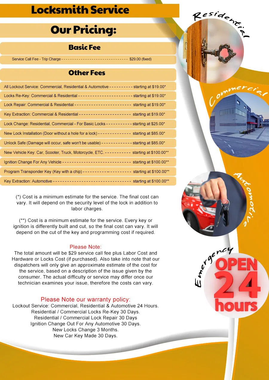 Budget Lock & Key Shop, Inc Gardena, CA 310-844-9181